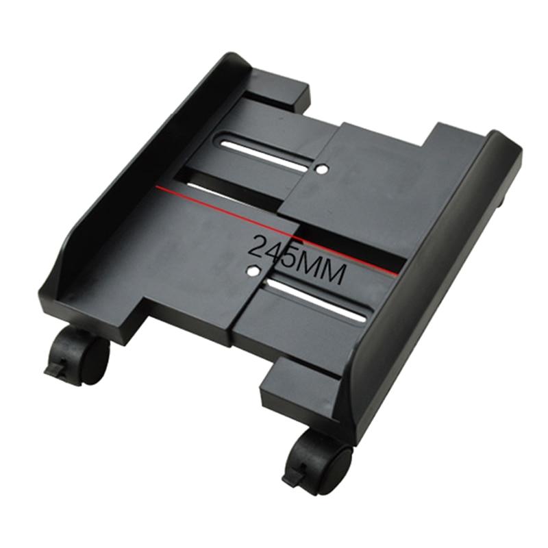 Mobile Adjustable Computer Tower Holder Computer CPU Stand Cart