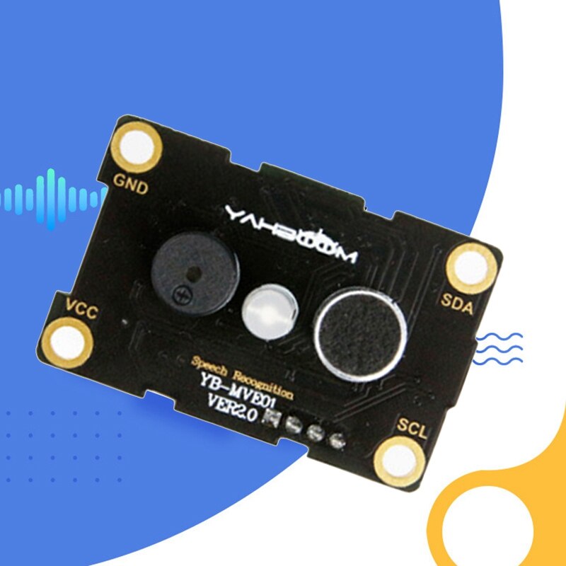Yahboom Voice Recognition Module LD3320 - AI Smart Development Board for Arduino Raspberry Pi