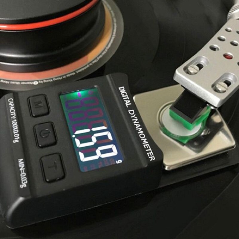 LP Vinyl Record Needle Gauge Arm Scale High Precise Digital Turntable Force Scale Gauge Arm Meter LCD 100G/0.01G