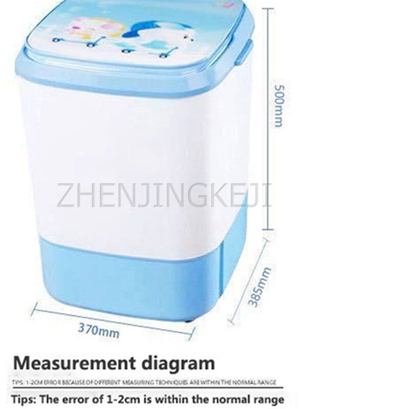Small Mini Washing Machine Single bucket Semi-automatic With Spin Portable Home Personal Business Travel Underwear Shirt Washer