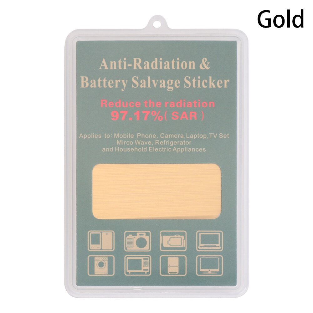 10/20 Pcs Anti Radiation Shield EMF Protection Neutralizer Sticker Scalar Energy Shield For Cell Phone Anti Radiation Sticker: gold-2PCS