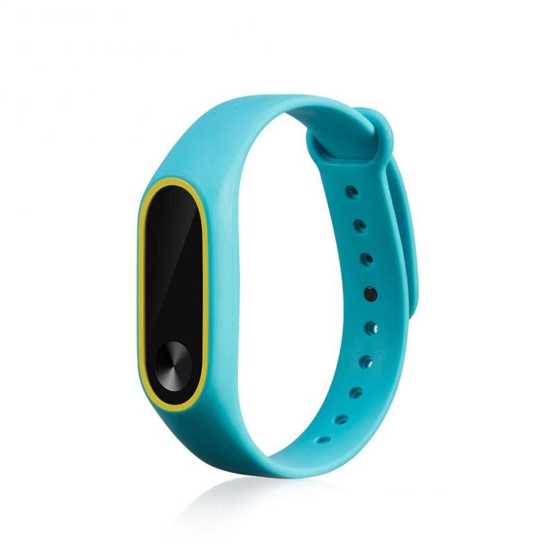 For Mi band 2 Wristbands belt Colorful Silicone Wrist Strap Bracelet Double Color Replacement watchband