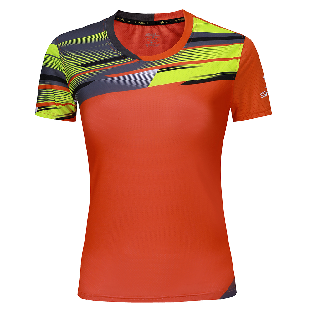 The Women Golf Shirts Sports t-shirt tops tees Breathable Clothing Badminton Men&#39;s T-shirt Table Tennis Clothes Shirt