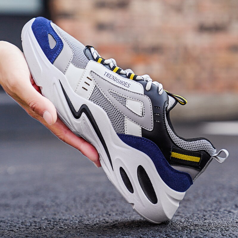 Par utomhus man sneakers lätta fritidsskor för män andas herr tränare skor trend schoenen mannen sportskor