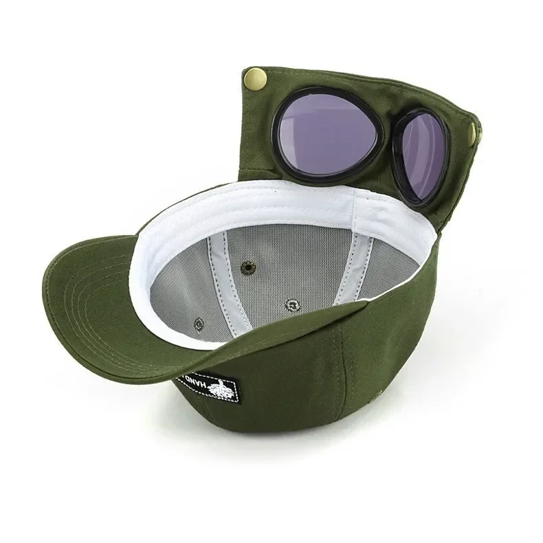 Aviator Hoed Zomer Persoonlijkheid Bril Baseball Cap Dames Unisex Zonnebril Heren Pet Baseballcap Jongens Pet