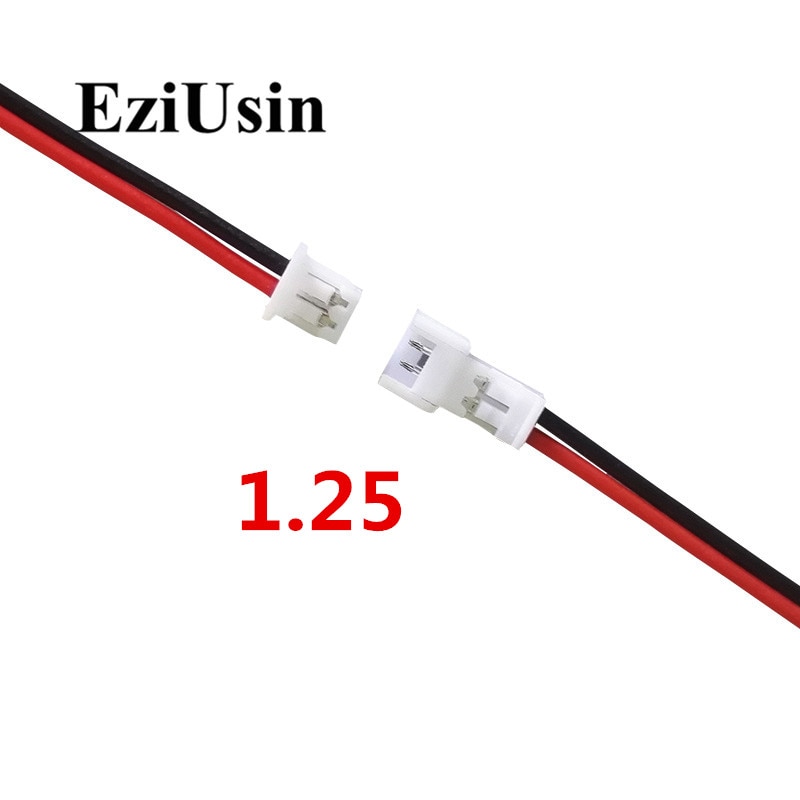 Connecteur de câble xh2.54 ph2.0 1.25 2.54mm fils prise xh mâle et femelle câble de charge de batterie station d'accueil d'antenne jst 2p 3p 4p 5p 6p