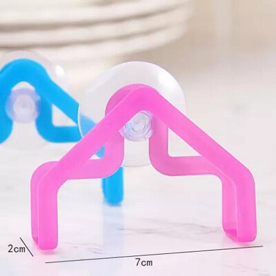 10Pcs Kitchen Accessories Sponge Cleaning Tools Kitchen Supplies Rags Gadgets Scouring Pad Microfiber Tableware Cleaning Cloth T: Rose Red