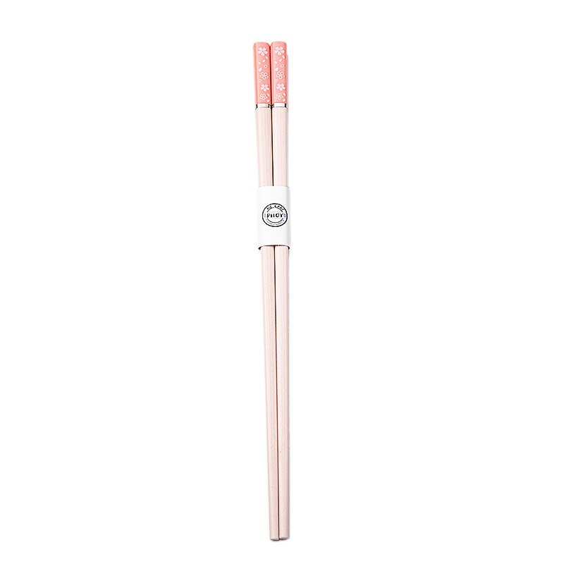 Reutilizable de apoyo para Anime chino palitos para Sushi platos Sakure de fibra de vidrio de palillos vajilla cocina Bar comedor casa jardín: Pink