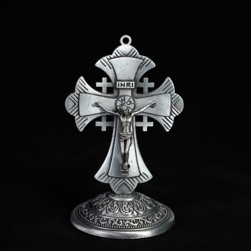 Jesus Cross Metalen Orthodoxe Pictogrammen Woondecoratie Jezus Christus Ambachten Home Decoratie Cross