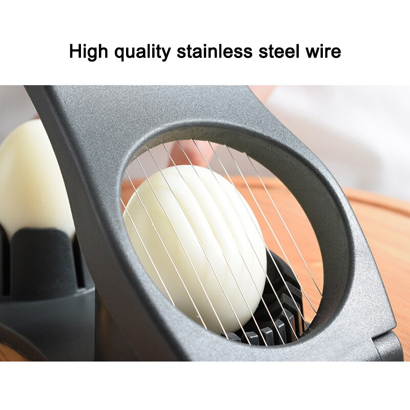 2 In 1 Rvs Ei Snijmachines Voor Kook Eieren Ei Cutter Splitter Verdelers Keuken Gadgets LKS99