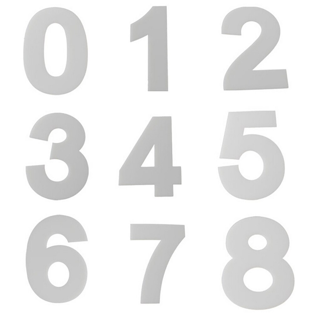 Personal Digital Birthday Cake Mould Combination Chocolate Candy Baking Mold Party Rave Accessories Festival Atmosphere Supplies