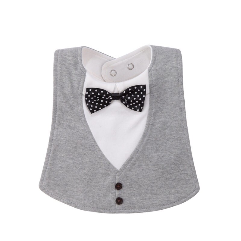 Gentleman Strikje Waterdicht Bandana Slabbetjes Baby Babador Voeden Kiel Infant Burp Doeken Speeksel Handdoek Baby Eten Accessoire