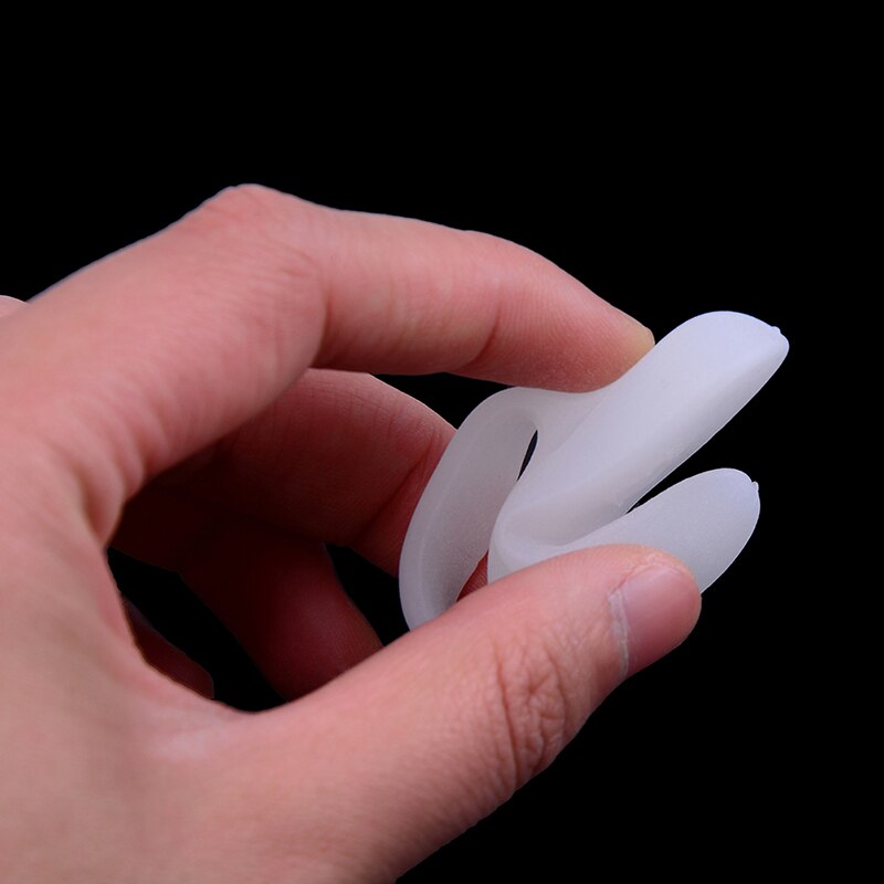 1 Pair Feet soft Gel Silicone Foot Fingers Toe Separator Foot Care