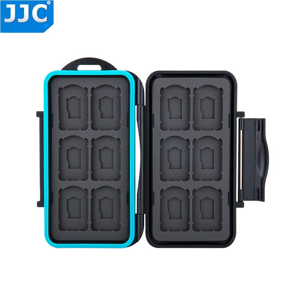 Jjc Ns Game Video Card Case Geheugenkaarten Tas Micro Sd Opbergdoos Waterbestendig Houder Protector Voor Nintendo schakelaar: MCNSMSD24 Black