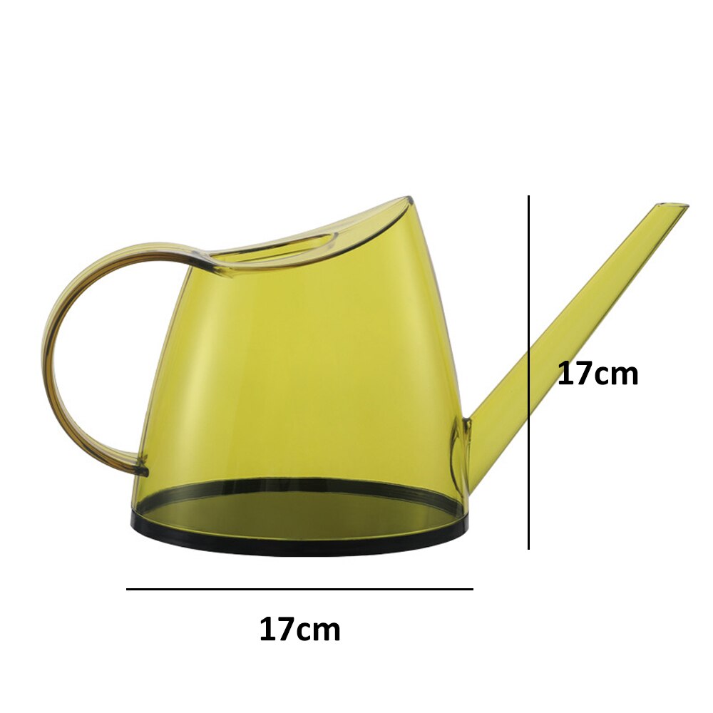1L/1.4L Watering Pot Gardening Bottle Potted Long Spout лейка для цветов Flower Plants Shower Sprayer Garden Irrigation Supplies: Yellow-1400ML