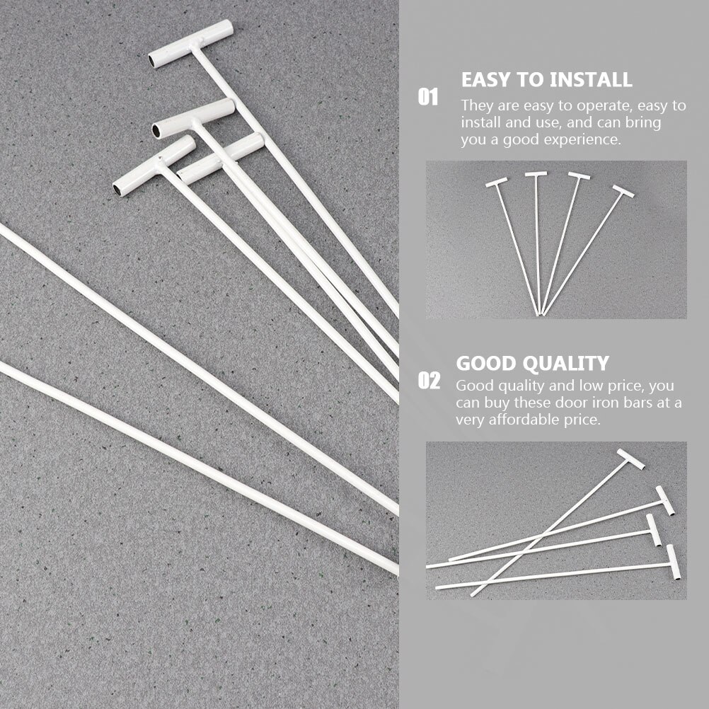 12 sztuk pręty żelazne klatka dla ptaków drzwi bary wejście drut pułapki artykuły dla zwierząt (srebrny)
