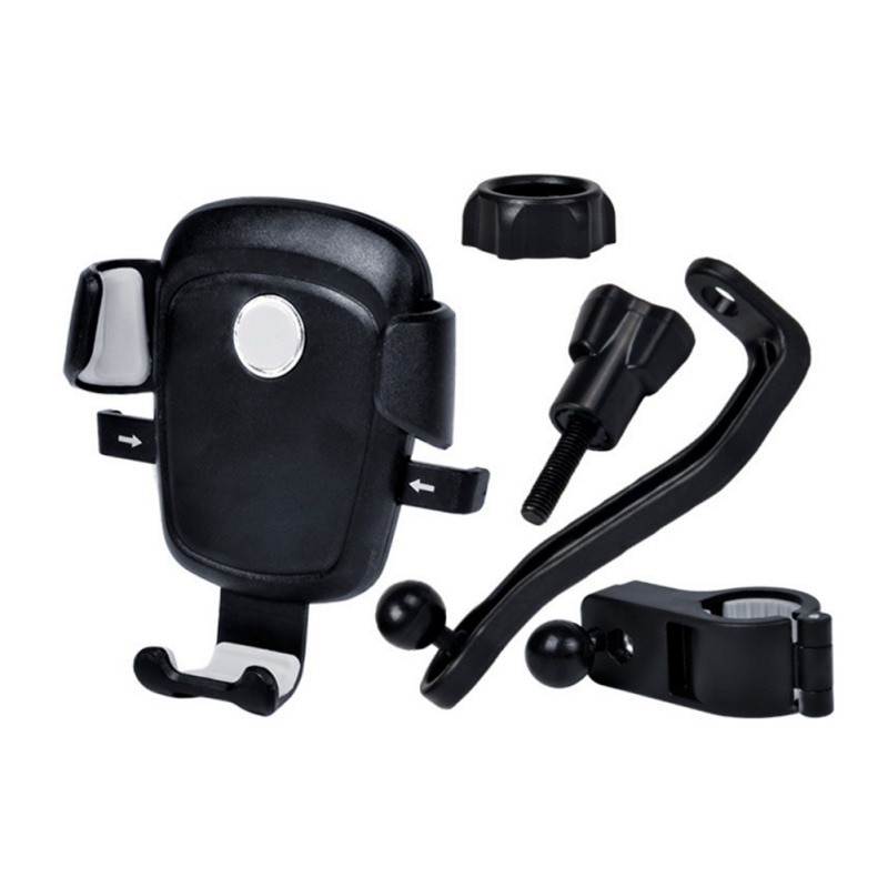 4 kleuren fiets telefoonhouder voor iphone universele mobiele telefoonhouder fiets stuur clip twee in één mobiele telefoon houder