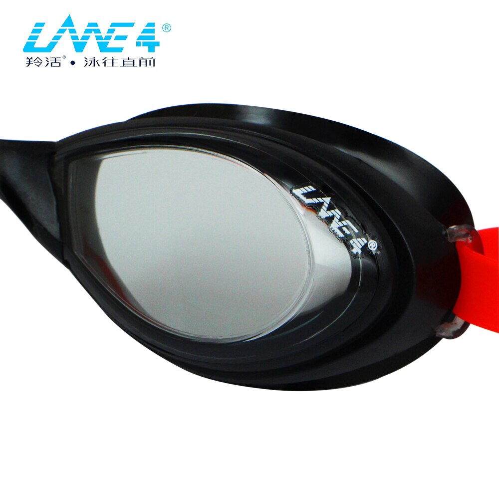 LANE4 Professionele Zwembril Anti-fog UV Bescherming Zwemmen Bril Waterdicht Zachte Seals voor Volwassenen #705 Eyewear