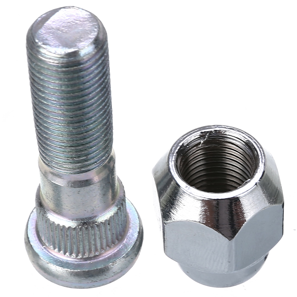2 Stks/set Auto Wiel Hub Bolt Stud Noten Set Voor Subaru 28365FE001 &amp; 28171AJ000 Auto Bout Noten Accessoires