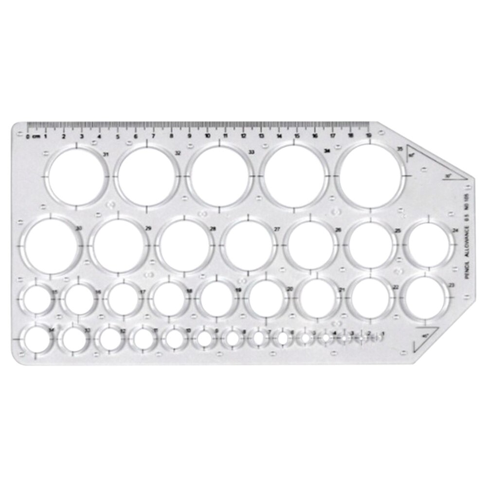 Drafting Tool Furniture Drawing Ruler Portable Practical Architectural Template House Plan Stencil Architect Geometric Measuring