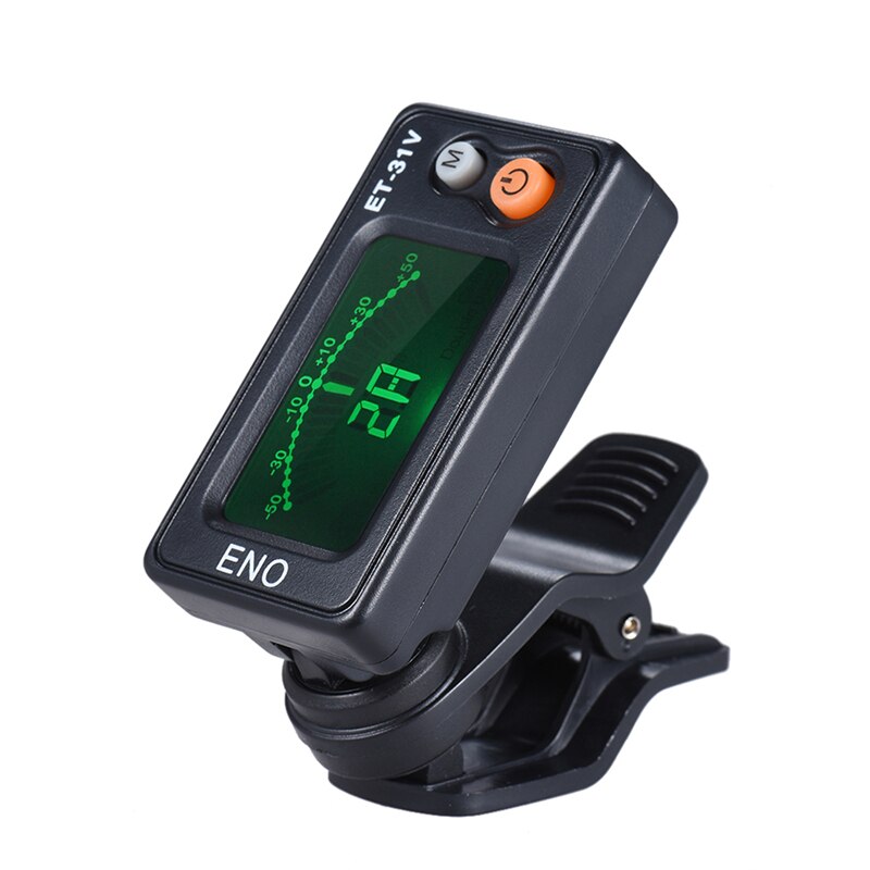 ET-31V Multifunction Clip-On Tuner Violin Viola Multifunction Bass Violin with Lcd Display