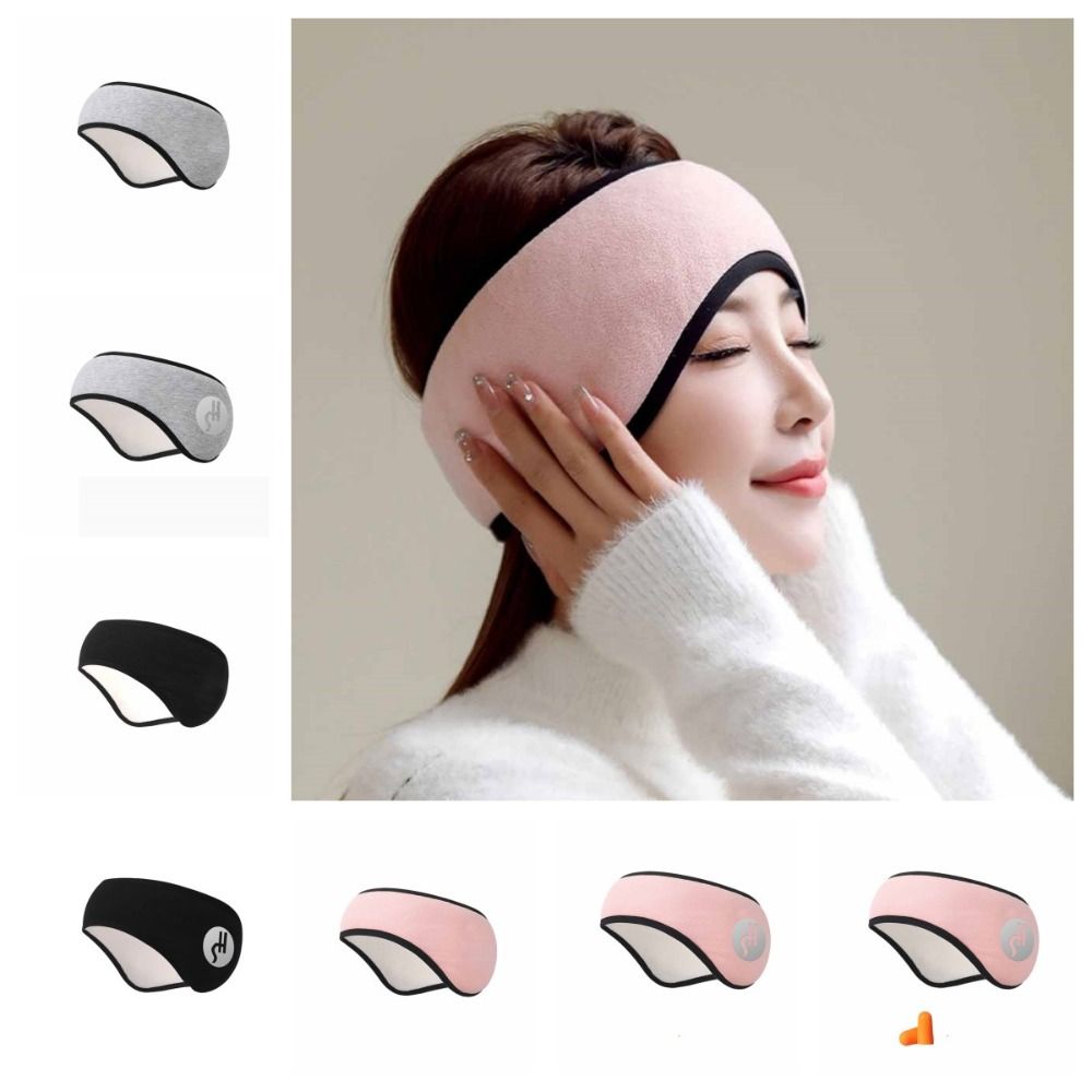 With Ear Muffs Soundproof Earmuffs Hearing Protection Ear Defenders Sleep Mask Blackout Noise Reduction Anti-noise