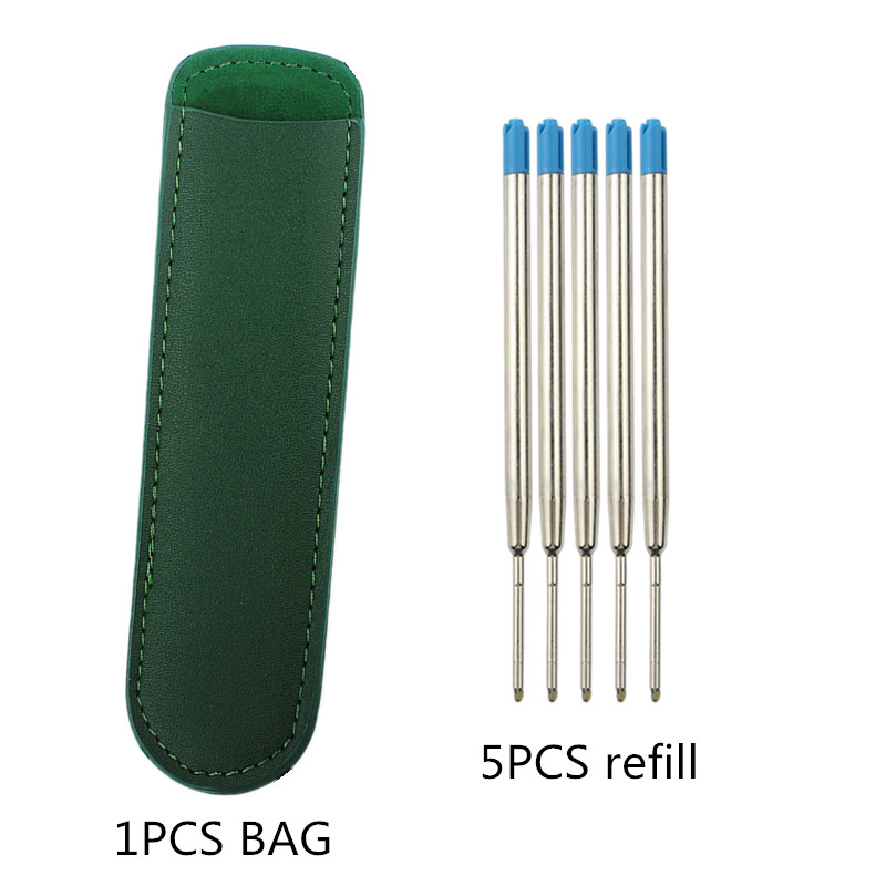 Bolígrafo giratorio de Metal de , bolígrafos de tinta negra de 0,7 MM, Caneta de negocios, escritura suave para suministros escolares de oficina