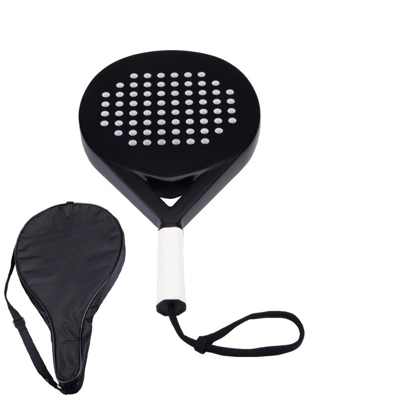 Hiilikuitu padel tennismaila tennis tennismaila padel tennismaila padel laukku puhdas musta tennis mailat