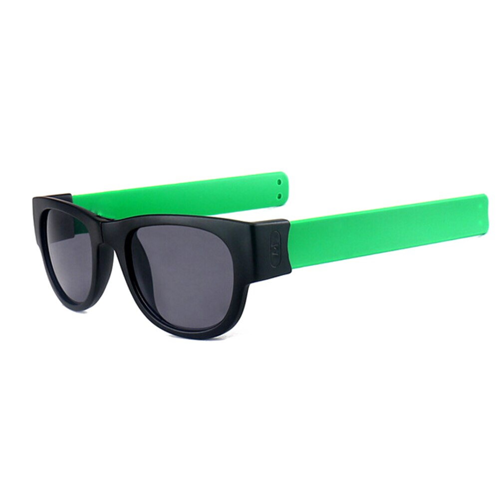 plegable hombres mujeres gafas de sol pulsera slapplable polarizadas gafas de senderismo