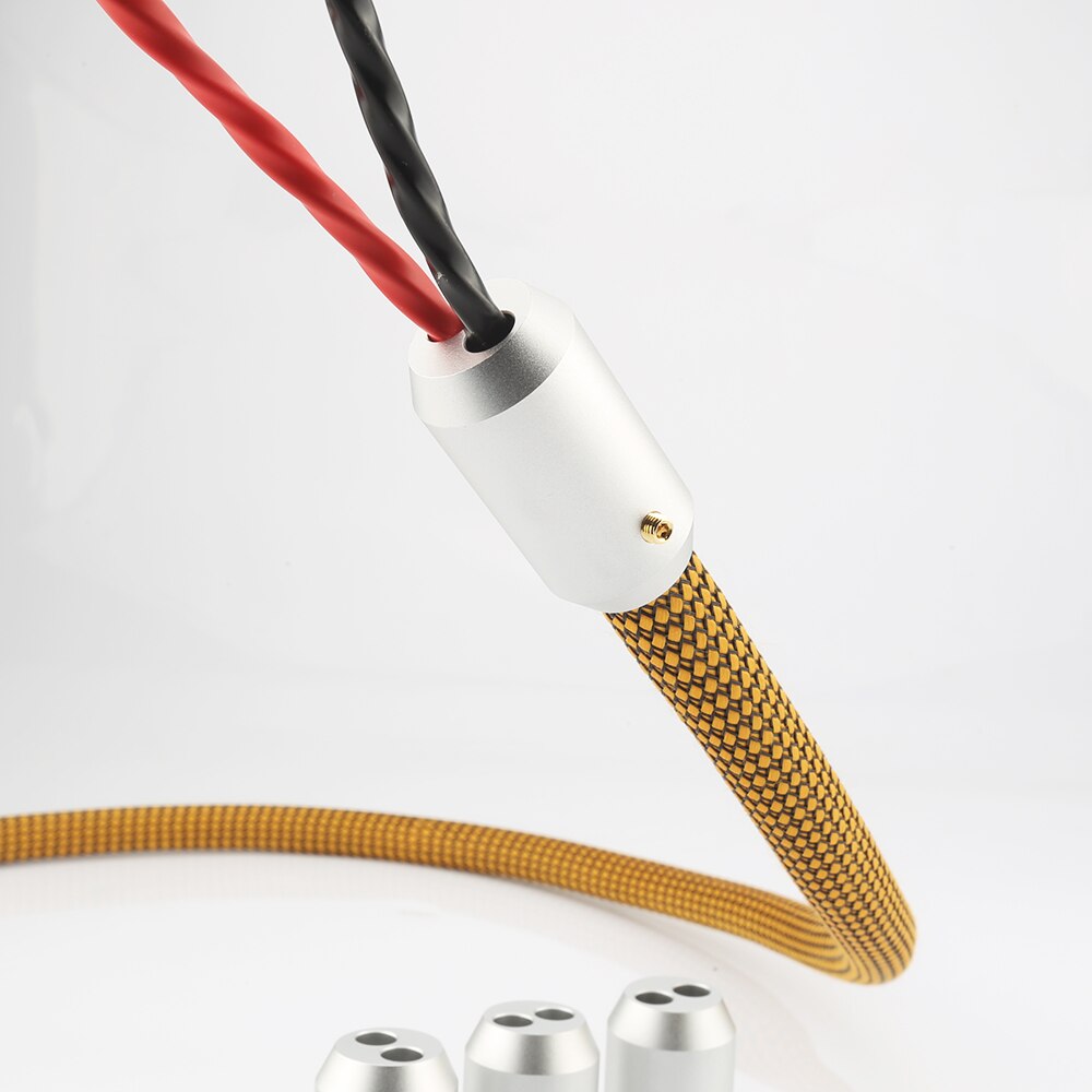 4 pz Altoparlante Cavo Audio Cavo Mutanda Avvio Y splitter 16mm di Diametro