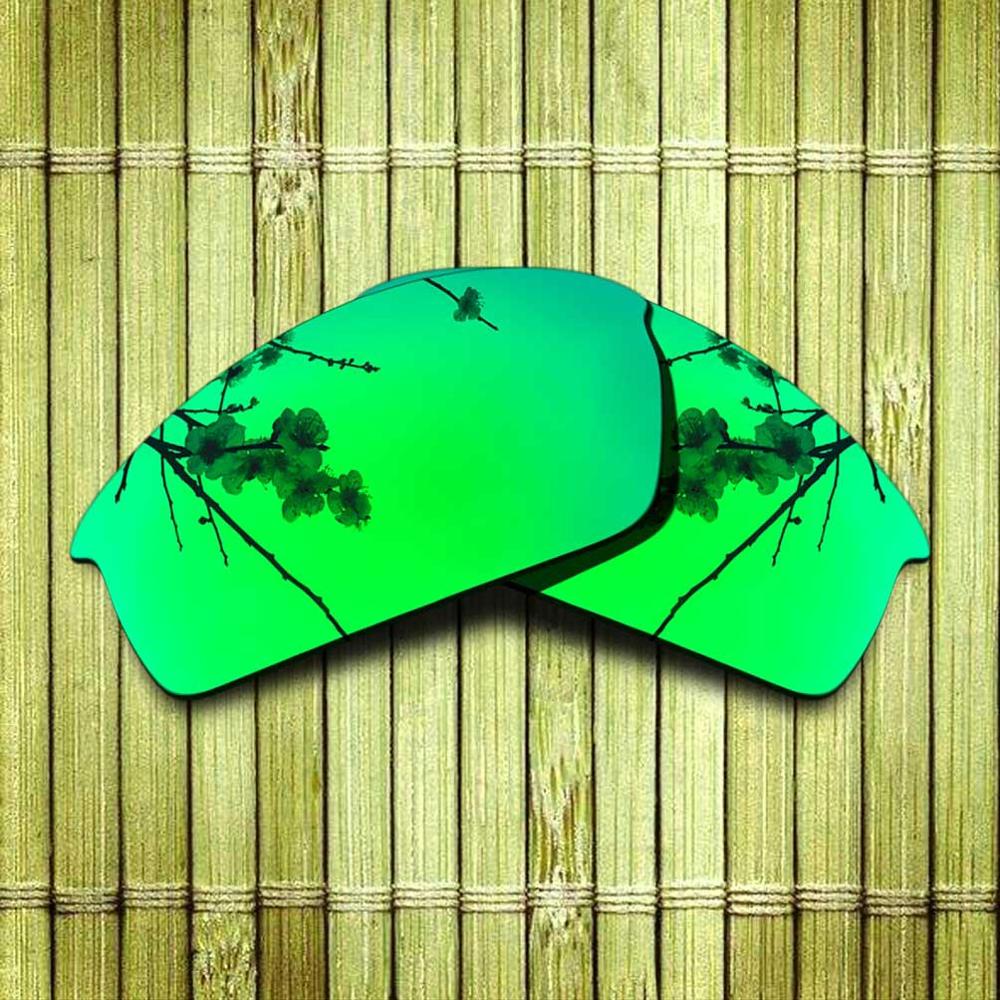 Polarized Replacement Lense For-Oakley Bottlecap Sunglasses Frame True Color Mirrored Coating - Options: Green