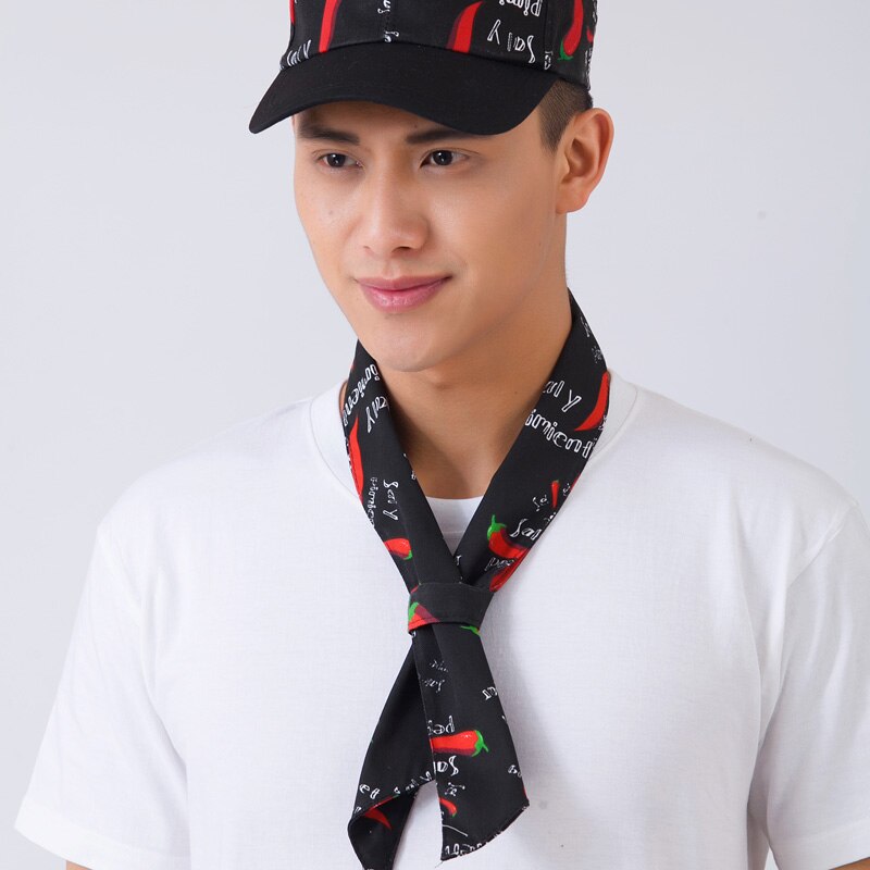 Novedad de , pañuelo de cocinero a la , pajarita, pañoleta para hombres y mujeres, accesorios de cocina, café, restaurante, Hotel, horneado, ropa de trabajo