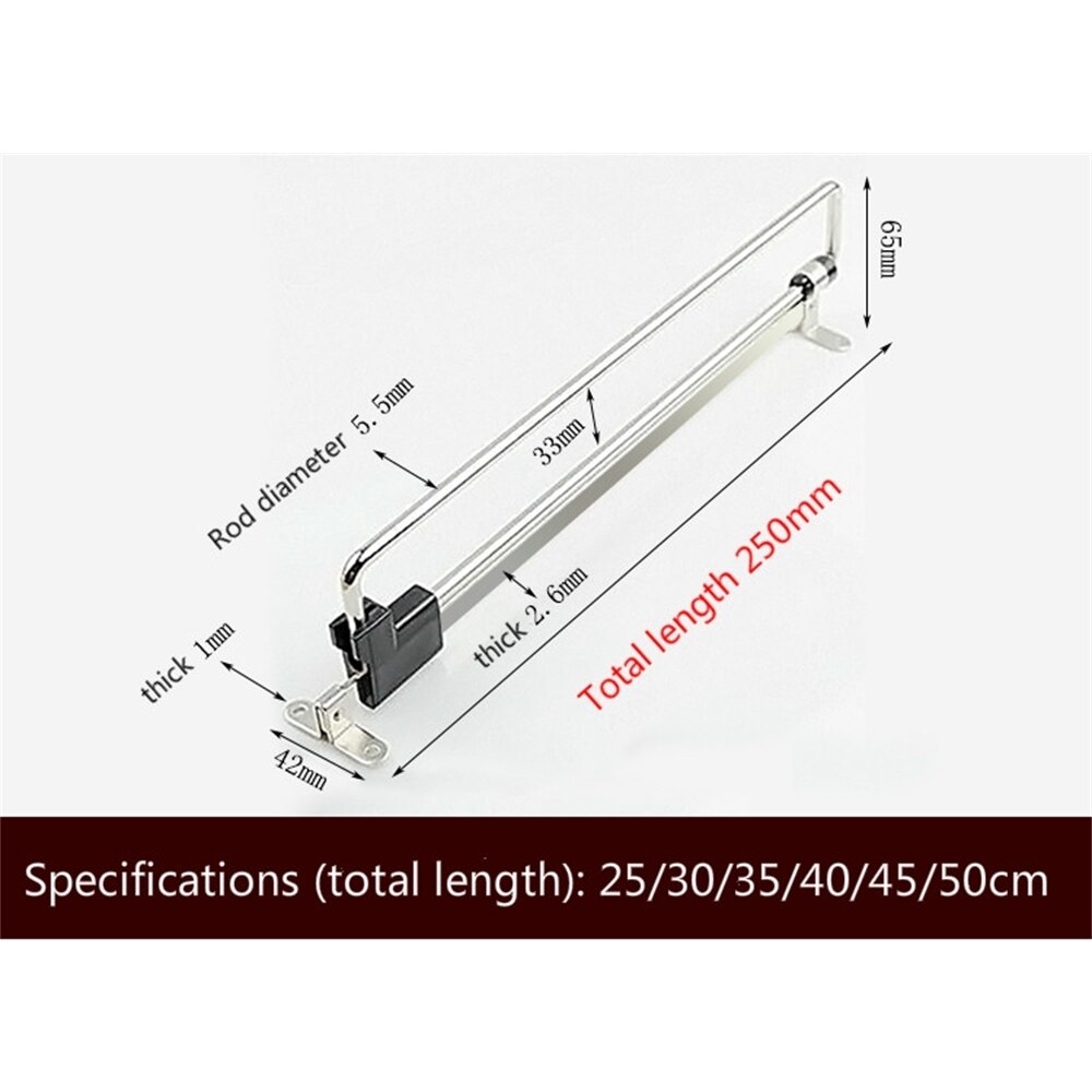 Wardrobe Hang Hanging Rod Telescopic Hanging Clothes Rod Wardrobe Sliding Racks Hanging Bags Tie Silk Scarf Rack Coat Hanger