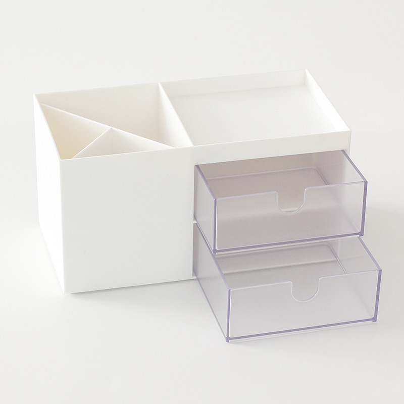 Multifunktionel desktop organizer holder taske makeup opbevaring box skole kontorpapir