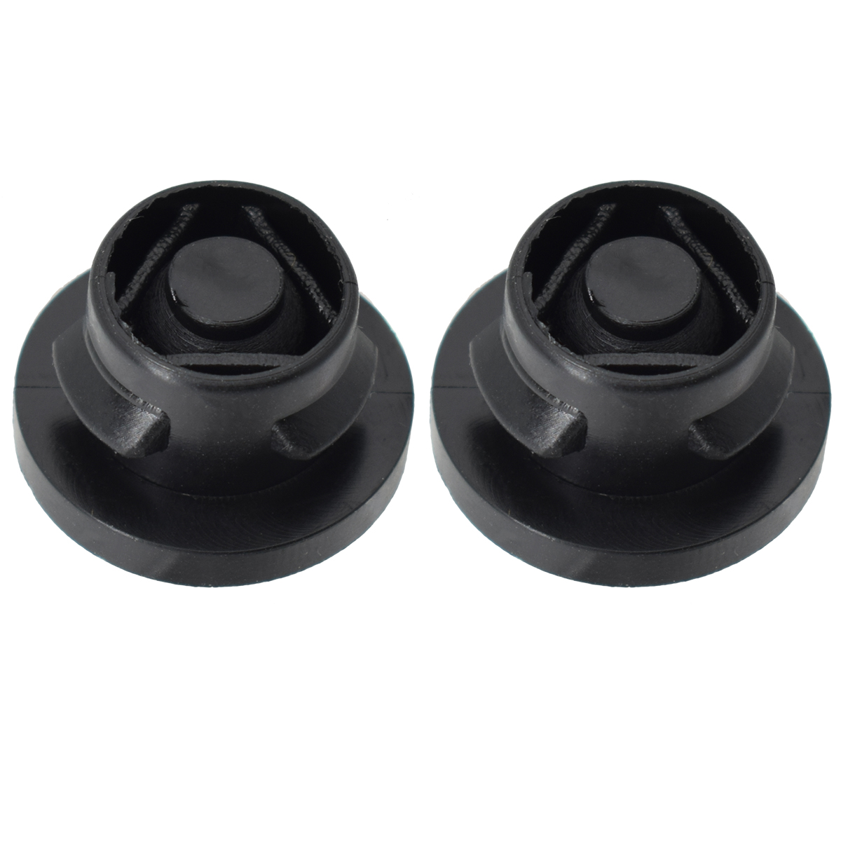 2/4X boîte de filtre à Air de voiture capot insert en caoutchouc support d'œillet 1.6 HDI 1422A3 pour citroën C2 C3 C4 C5 Berlingo Xsara Picasso Peugeot: Black