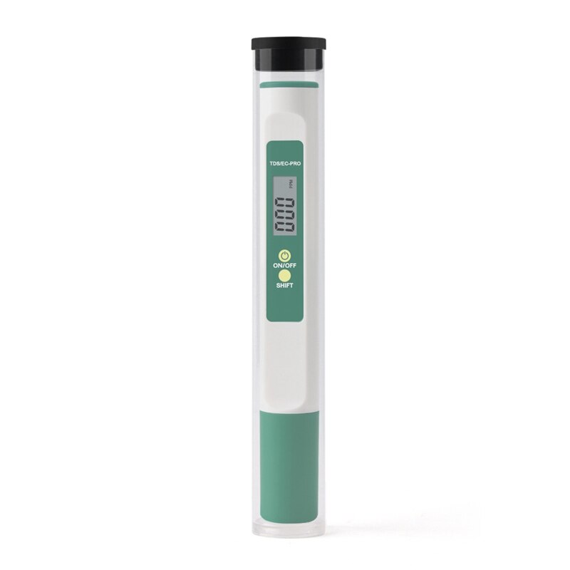 3 In 1 Temp TDS EC Meter Digital Water Tester Portable Temperature Test Pen Detector For Drinking Water Aquarium: Silver