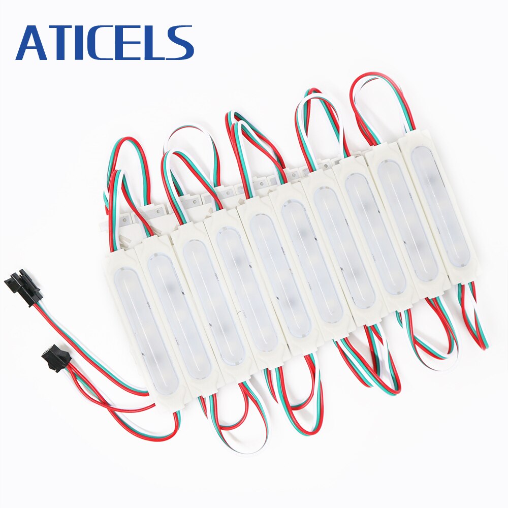 12V WS2811 Led Modules 5050 Rgb Droom Kleur Pixel Led Strip IP65 Waterdicht Voor Reclame Brief Led Teken Backlight 20 Stks/partij