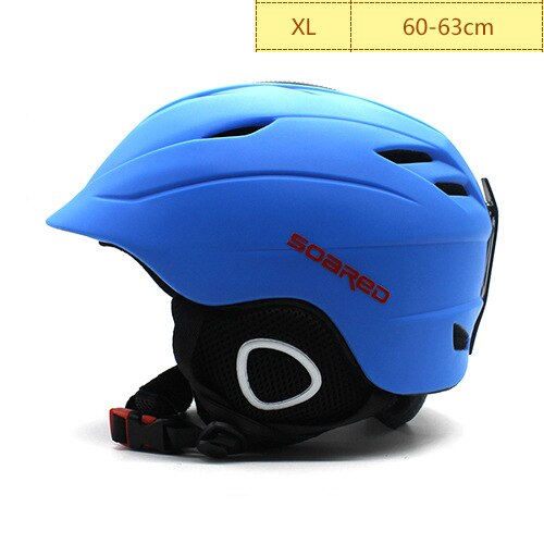 Professionele Volwassen Skiën Sneeuw Schaatsen Skateboard Helm Capacete Ski Helm Winter Snowboard Sport Helmen 57-63 CM: 7