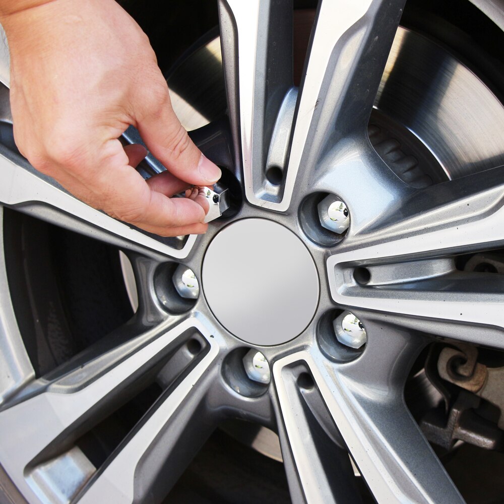 Porca Da Roda de carro Caps Tampa de Rosca Do Parafuso Jantes Para Peugeot RCZ 206 207 208 301 307 308 406 407 408 508 2008 3008 4008 5008 6008