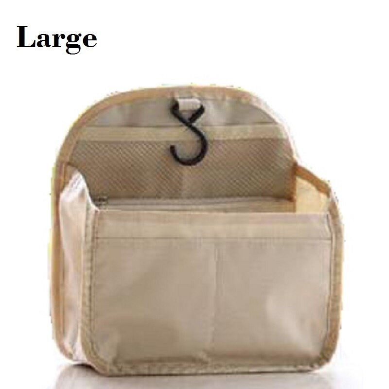 Waterproof Backpack Organizer Insert Ultra-Light Backpack Purse Organizer Bag Organiser Diaper Bag Gadget Organization: Khaki Large