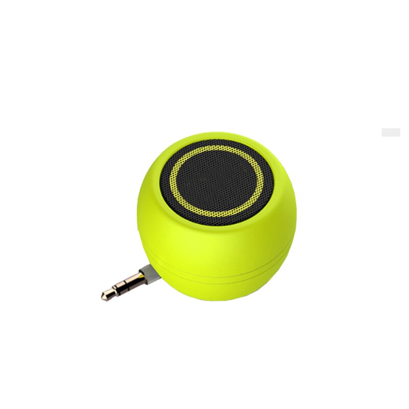 Portable Speaker - Mobile Phone Speaker, MP3 Player Amplifier External Sound Wired Speakers: Green