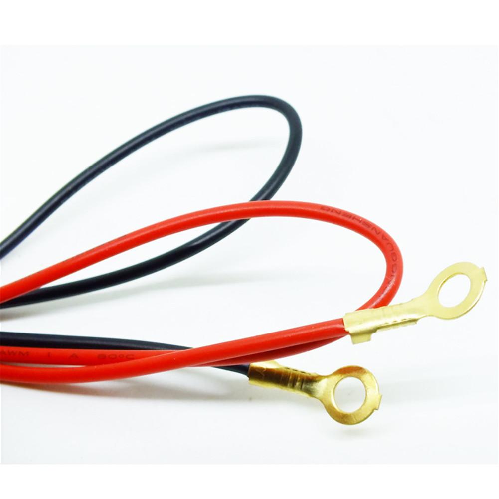 Cargador de teléfono móvil para coche y motocicleta, 12V, USB Dual 5V 4.2A, cargador con 0,6 metros, sin adaptador de enchufe, accesorios, USB Dual