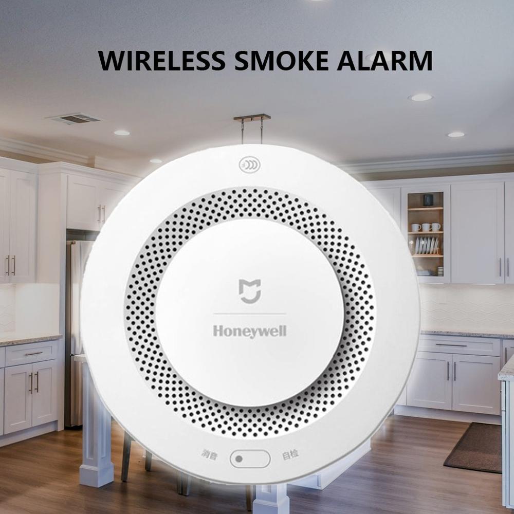 Xiaomi MI détecteur d'alarme incendie alarme sonore et lumineuse à distance détecteur de fumée système d'alarme de fumée alarme incendie alarme sonore et lumineuse