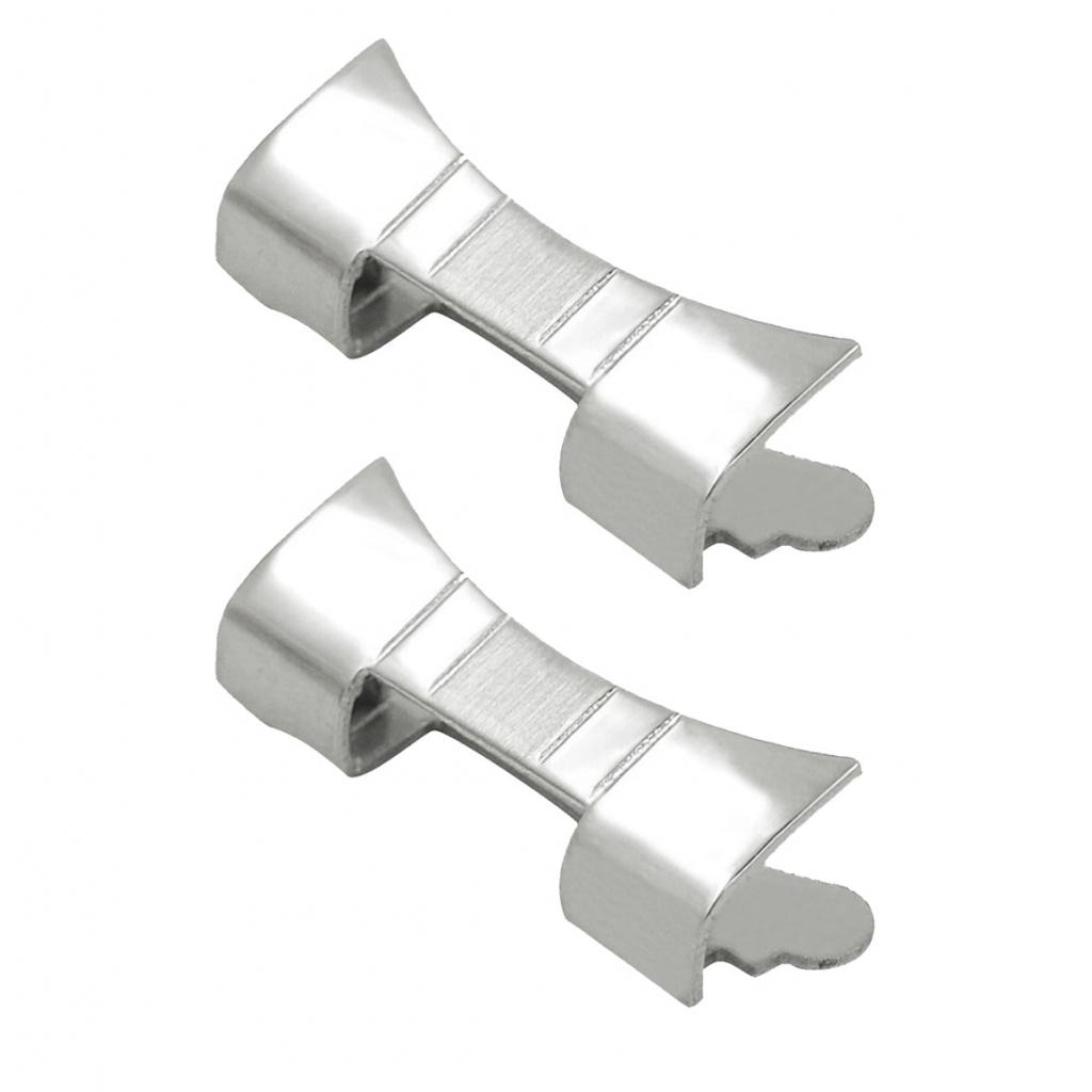 2 stück Premium Edelstahl Uhr Strap Link-Curved End Reparatur 19mm/20mm/21mm/22mm/23mm/24mm