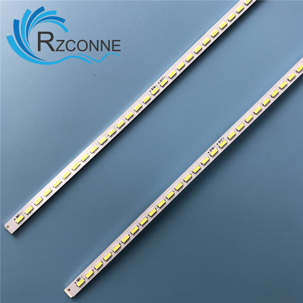 710mm length 5mm width LED Backlight strip 128 lamp bar For 65 inch LCD TV 3V/LED 48 V for the strip