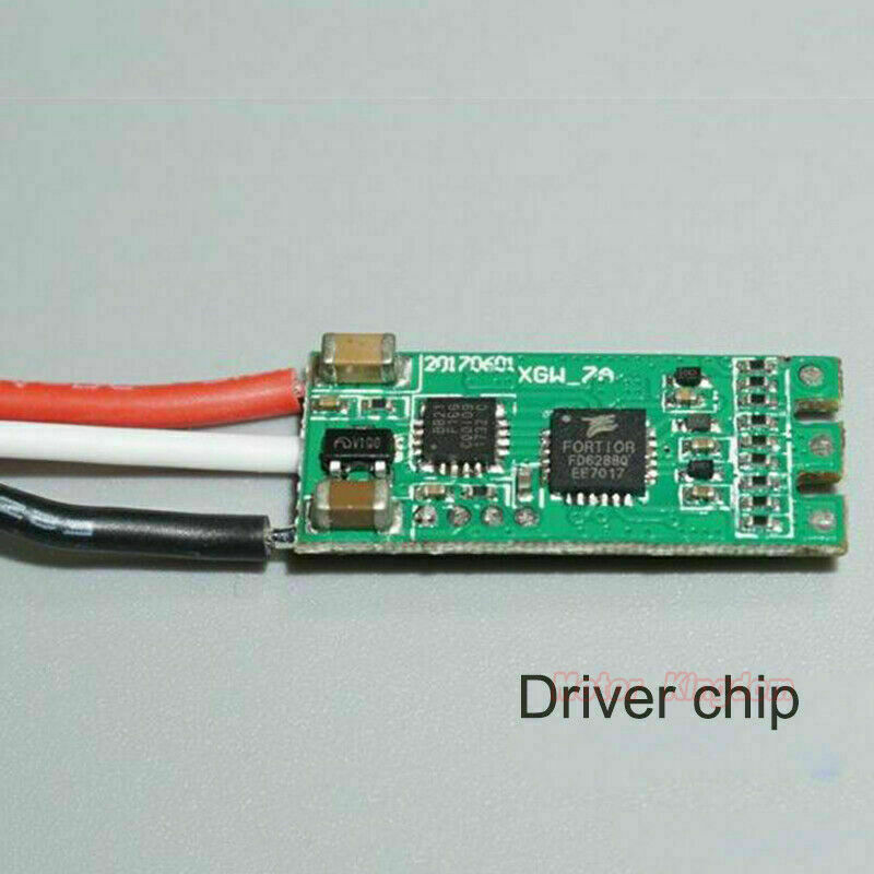 Mini RC Airplane 2S Brushless ESC 6A-7A 5-8.5V Mini Electronic Speed Controller