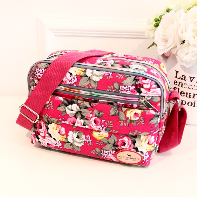 Dolove bolsas de lona de ombro femininas, pequena bolsa quadrada multifuncional de lona de tamanho grande 2020: rose