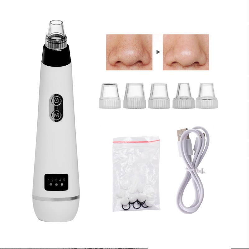 ROSALIND Blackhead Remover Facial Vacuum Pore Cleaner Face Skin Care Pimple Remover Nose Acne Comedo Suction Spot Cleaner