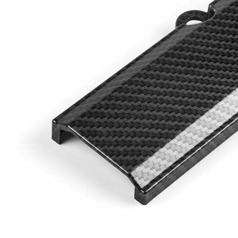 Carbon Fiber Engine Cover ABS Plastic Valves Spark Plug Parts Car Auto