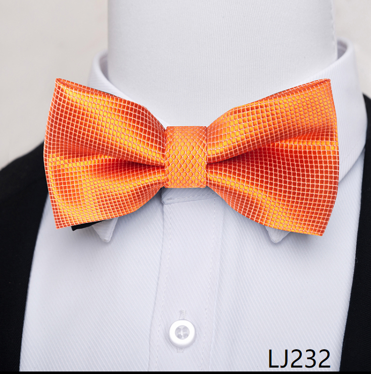Pajarita de de para hombre, accesorios de boda de color gris oscuro con puntos, pajarita Formal para el día de los amantes de la